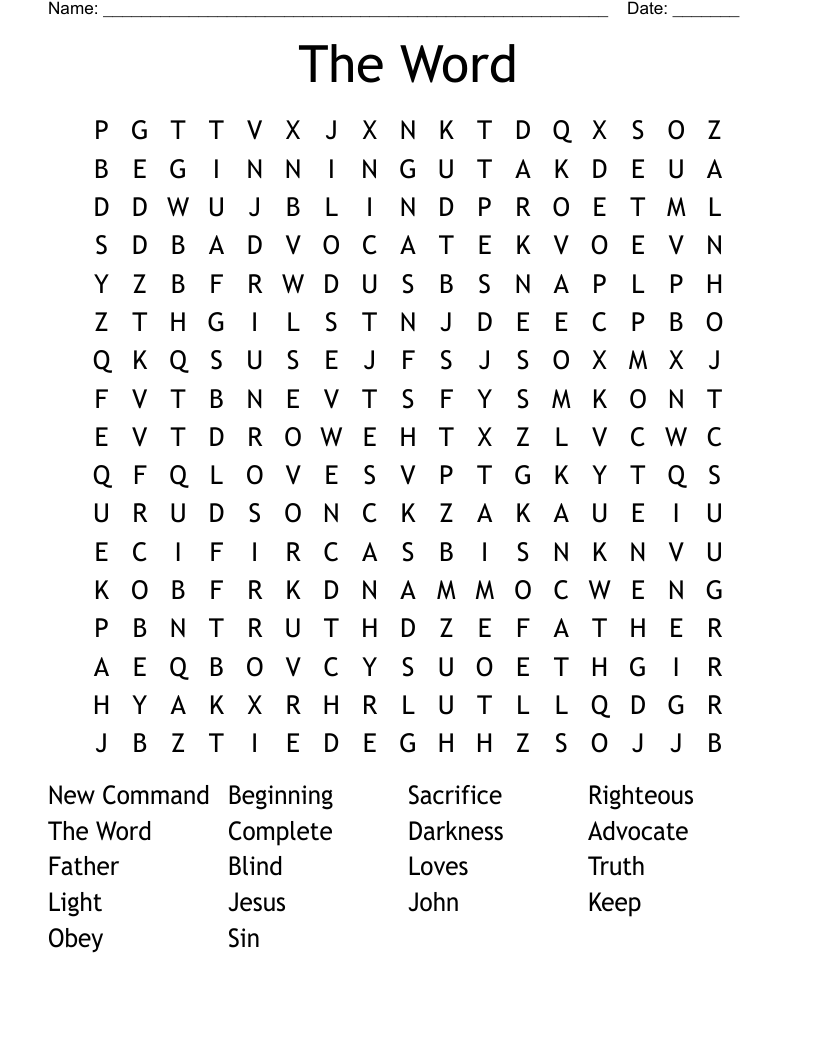 The Word Word Search