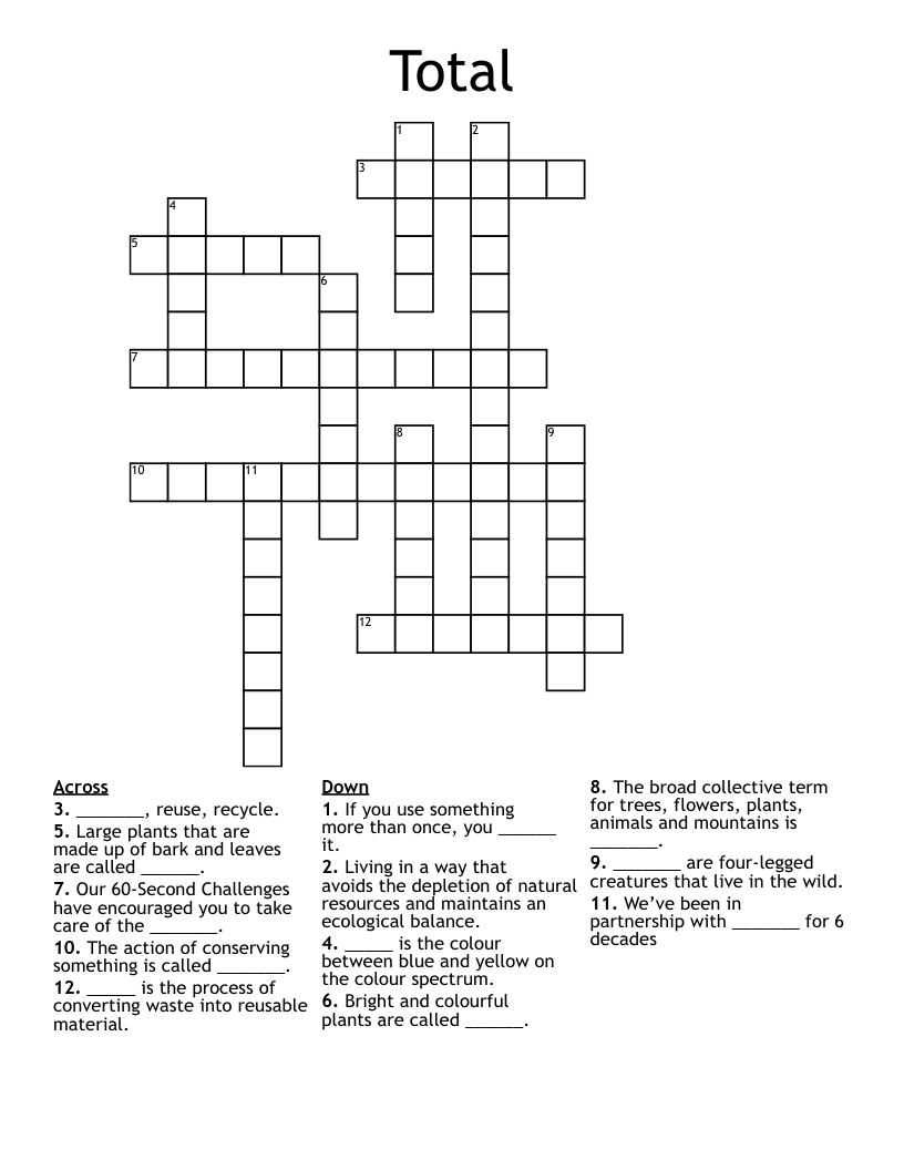 Total Crossword
