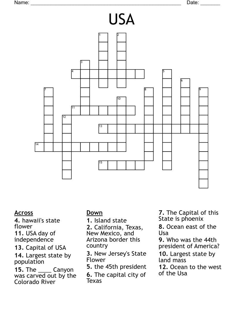 USA Crossword