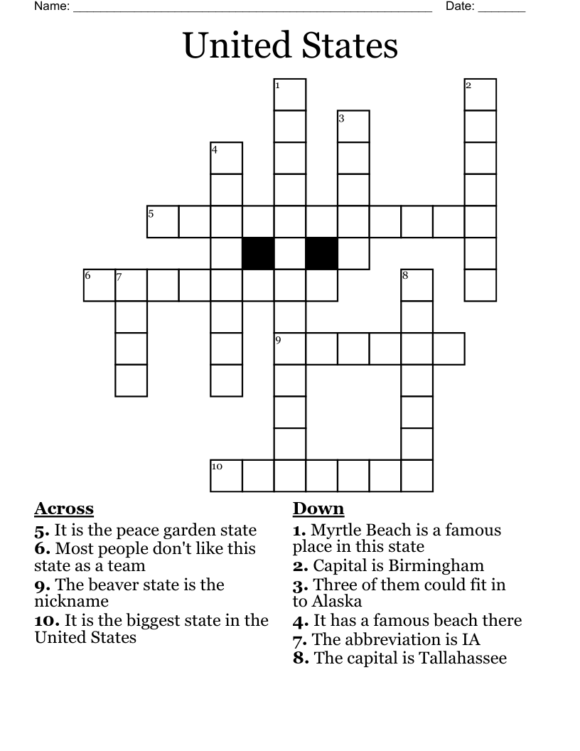 United States Crossword
