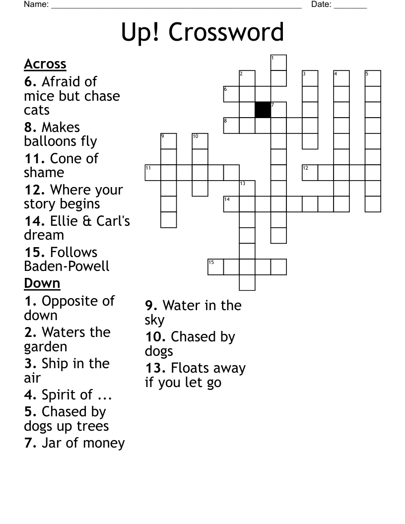 Up! Crossword