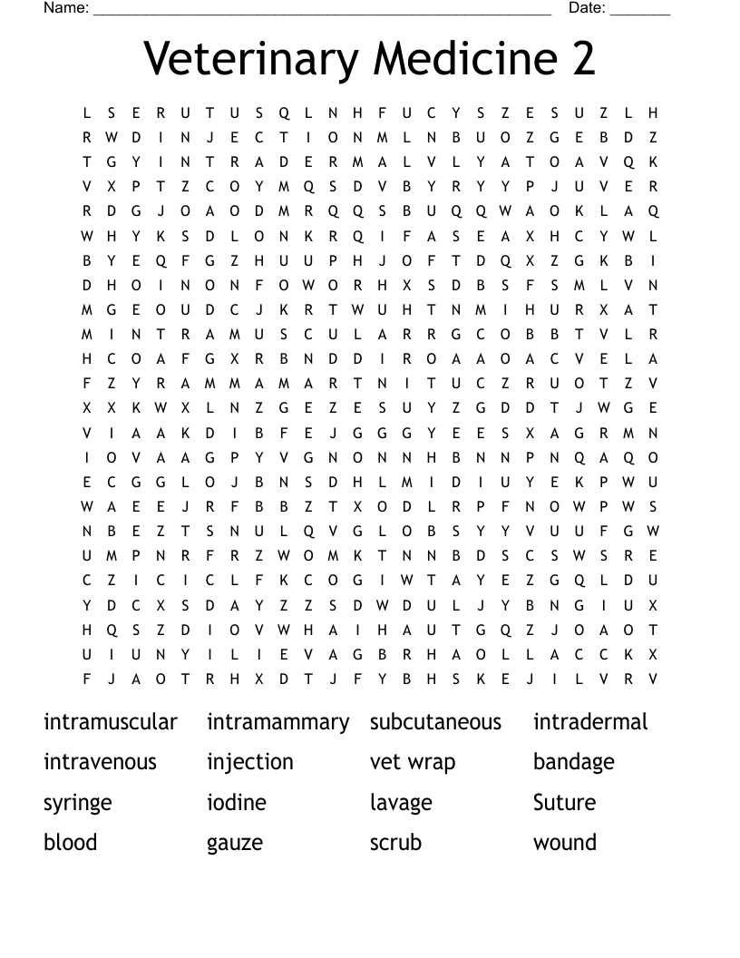 Veterinary Medicine 2