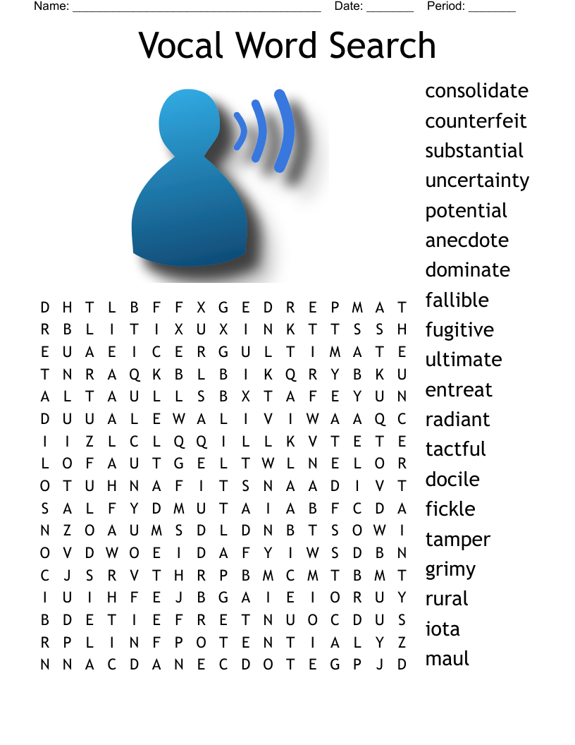 Vocal Word Search     