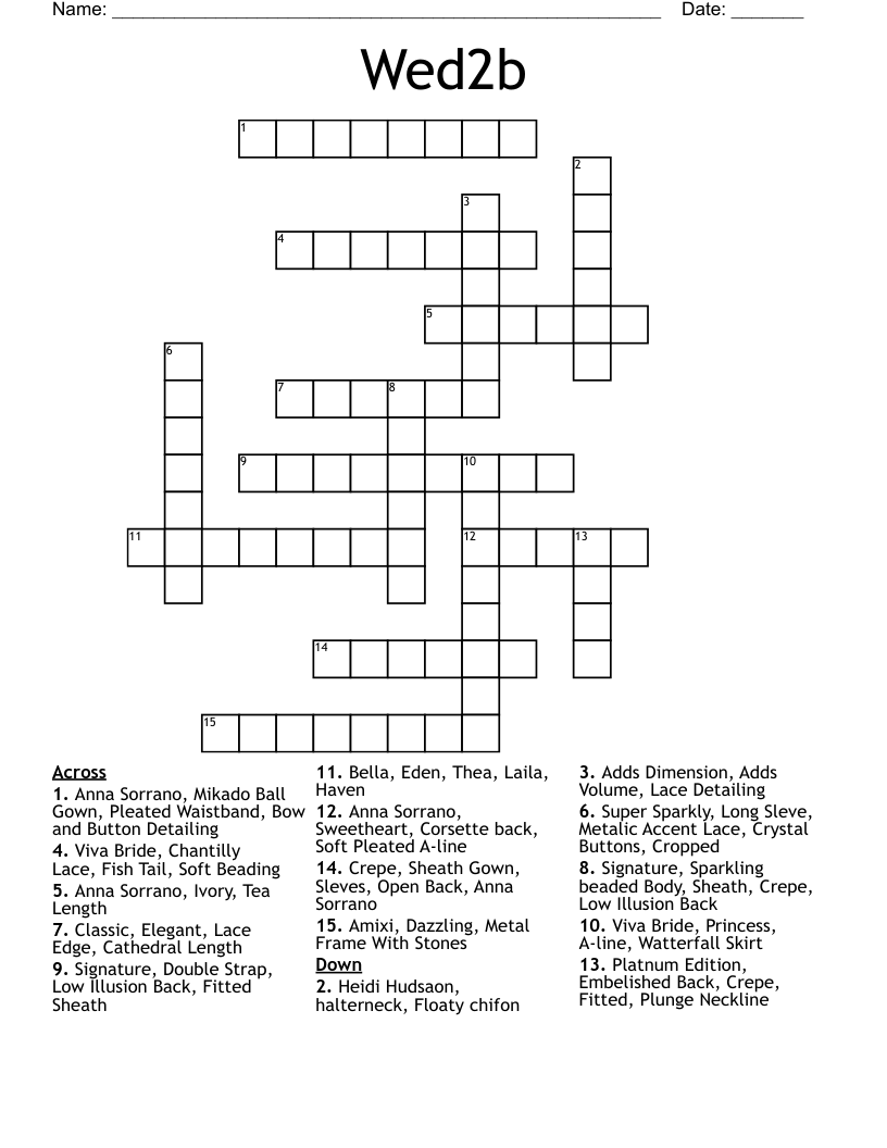 Wed2b Crossword
