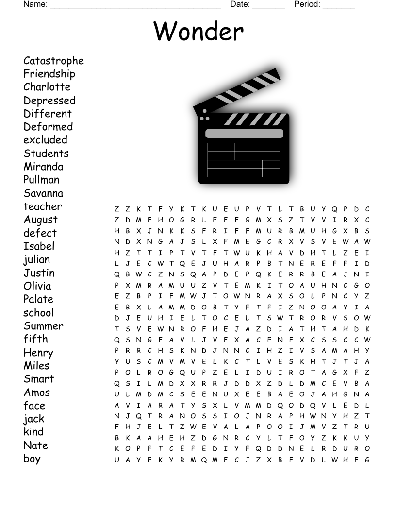 Wonder Word Search