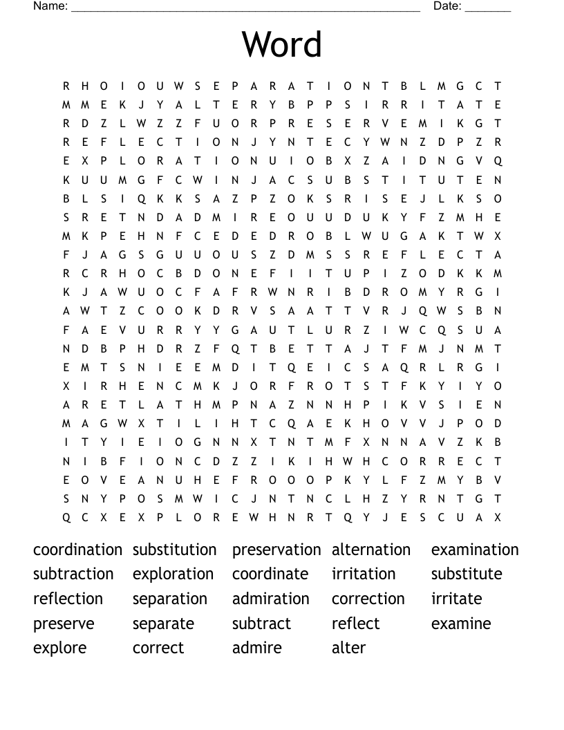 Word Word Search