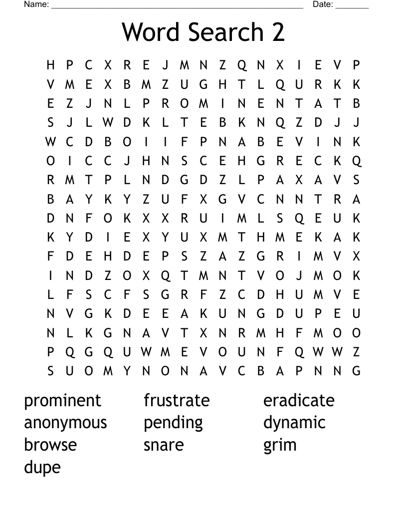 Word Search 2