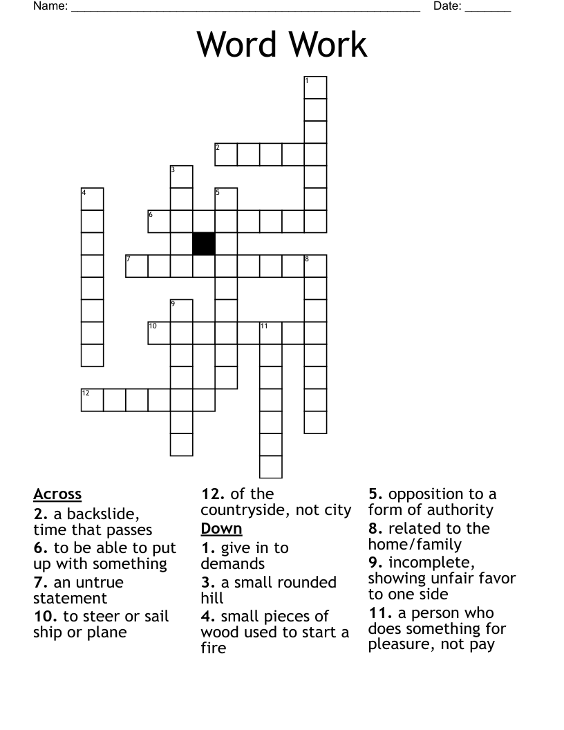 Word Work