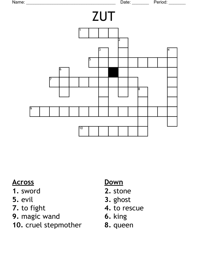 ZUT Crossword