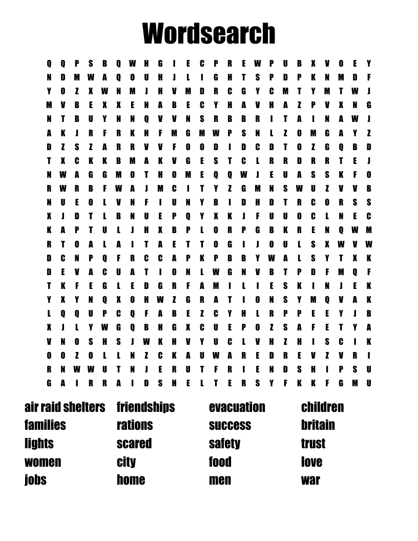  Wordsearch