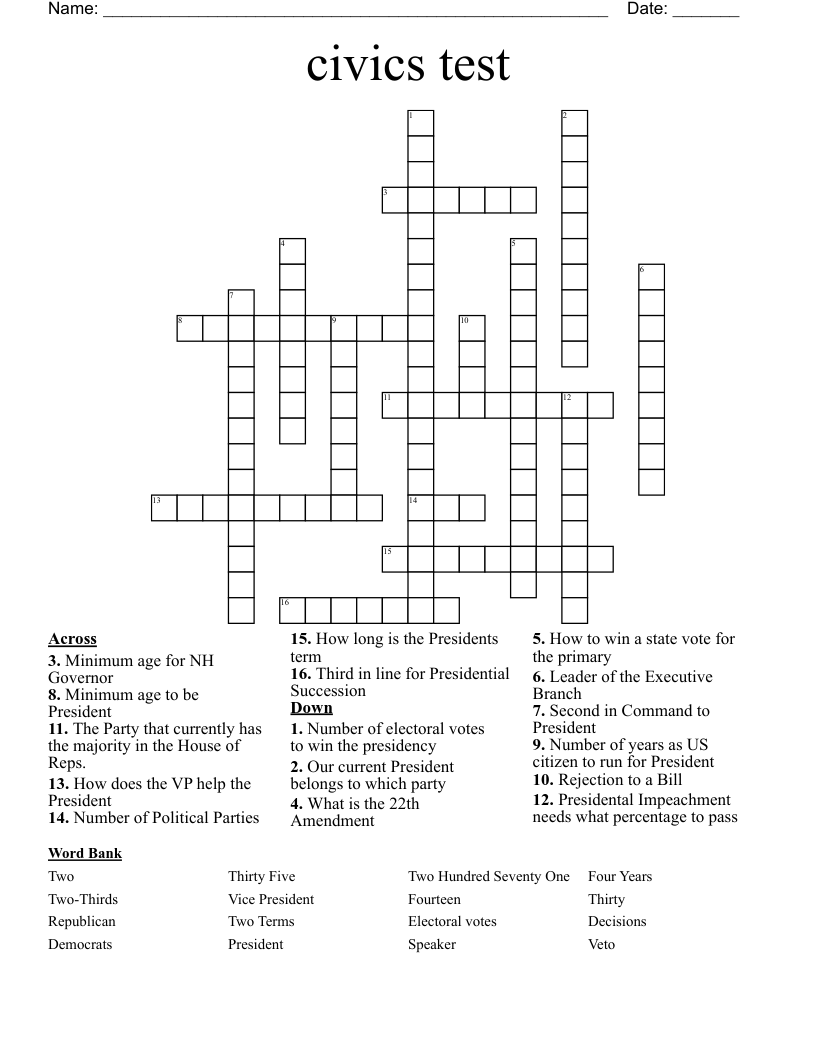 civics test