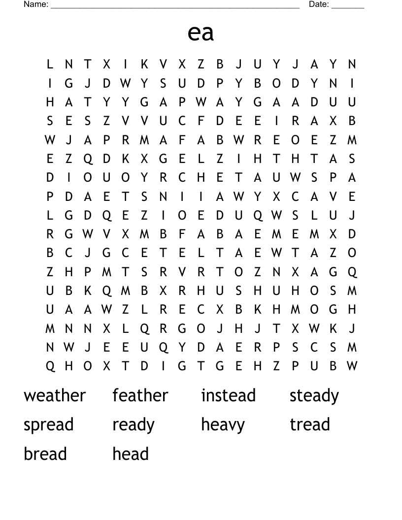 ea  Word Search