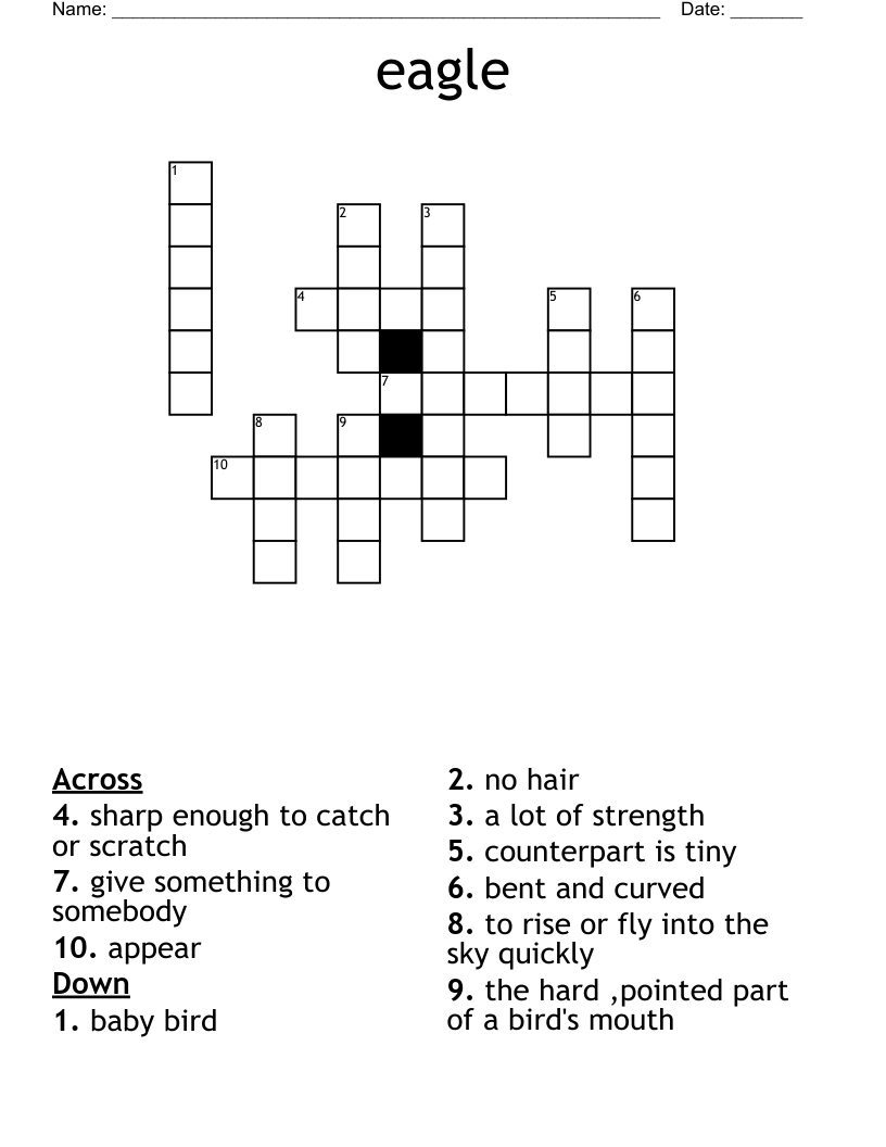 eagle Crossword