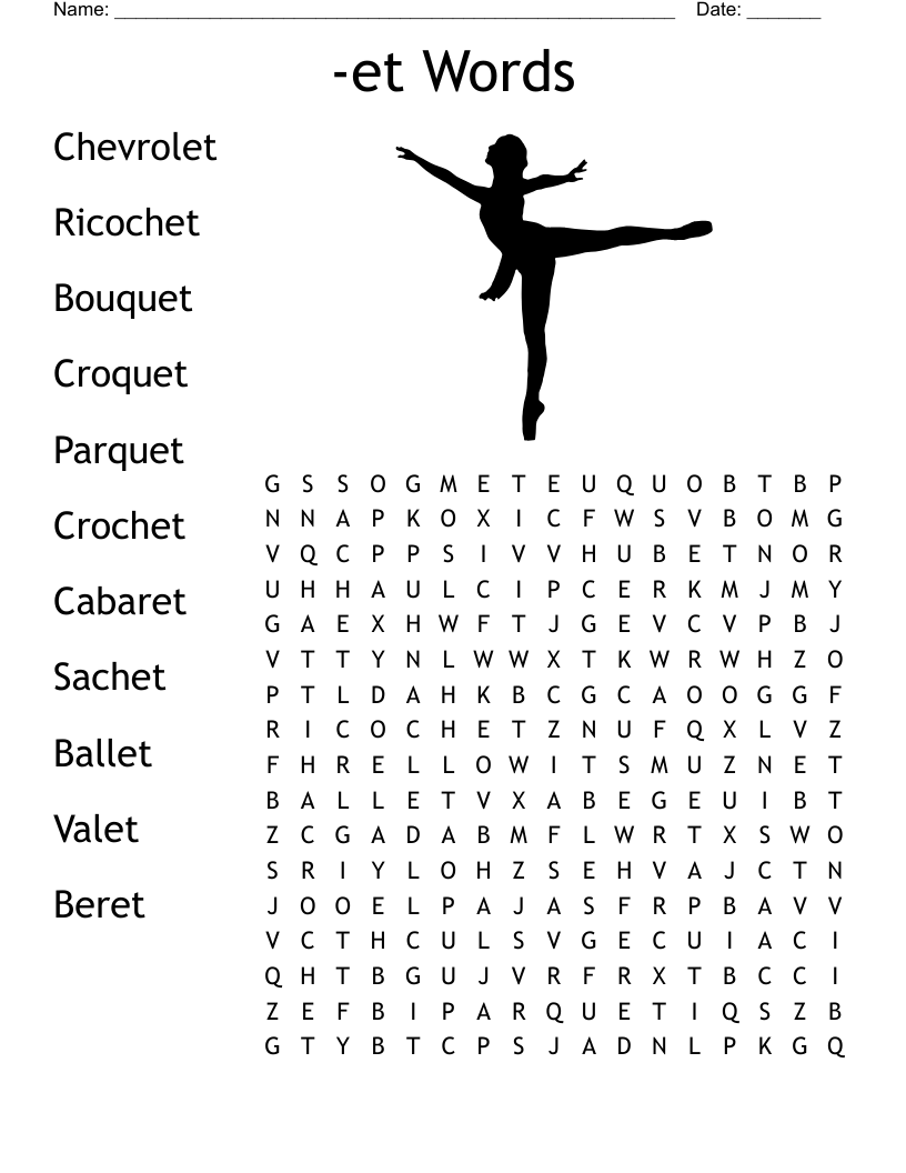 -et Words Word Search