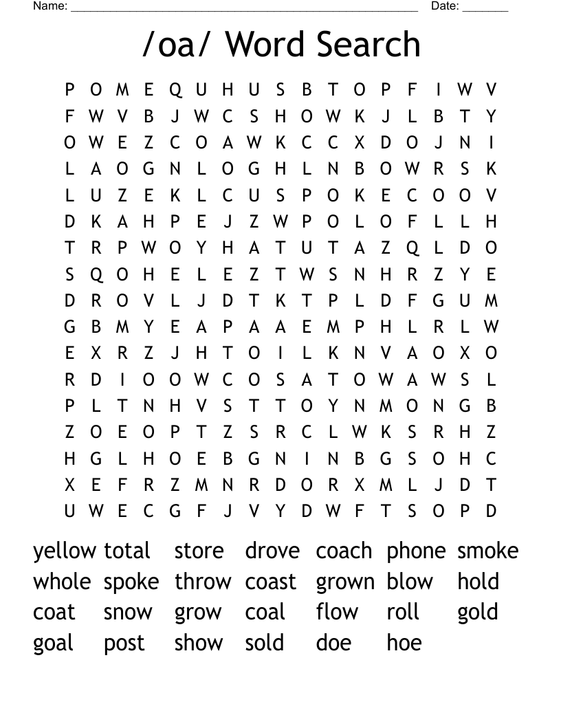 /oa/ Word Search