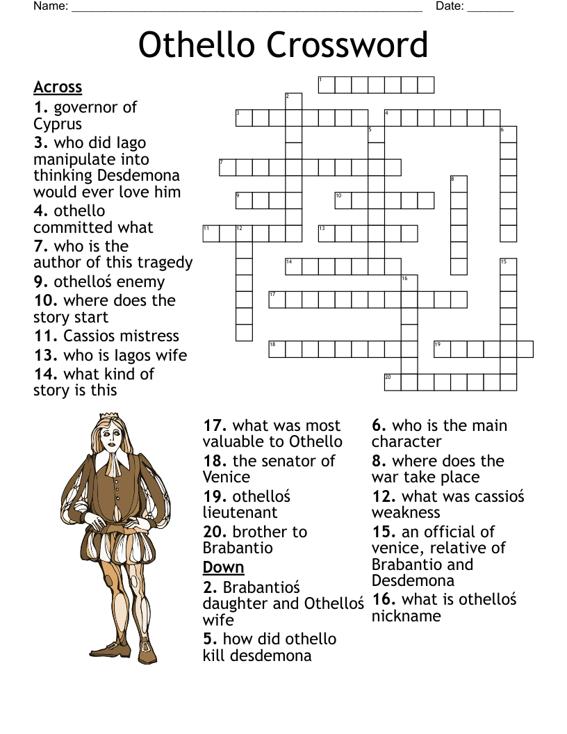 Othello Crossword