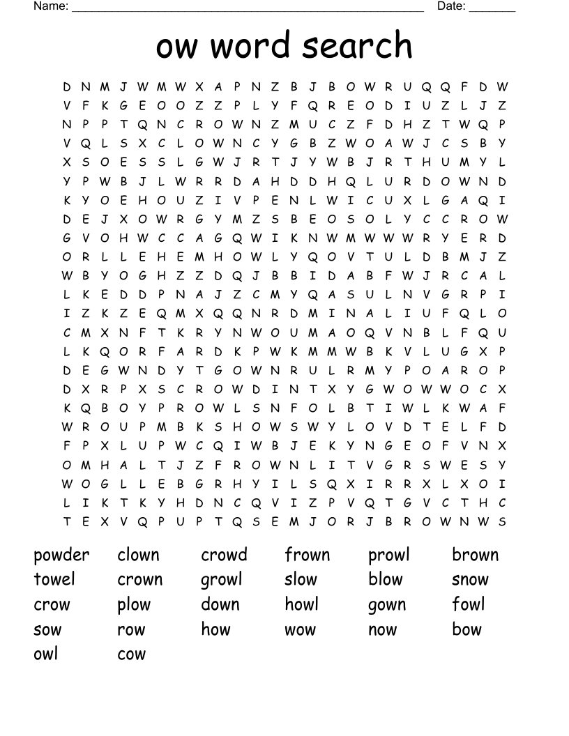 ow word search