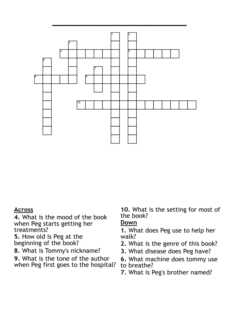 _________________ Crossword