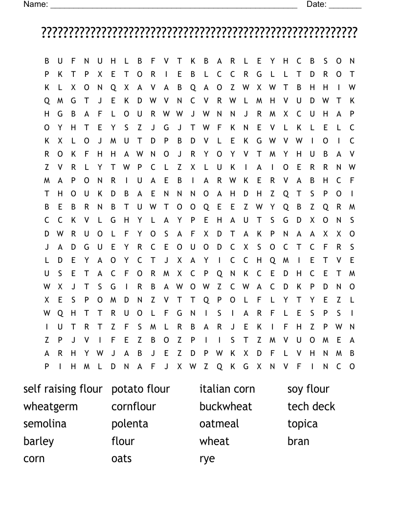 ?????????????????????????????????????????????????????????? Word Search