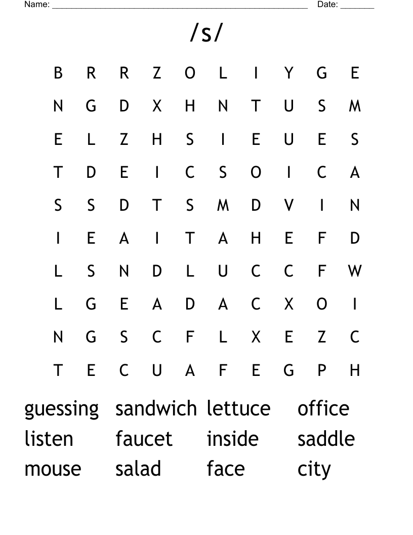 /s/ Word Search