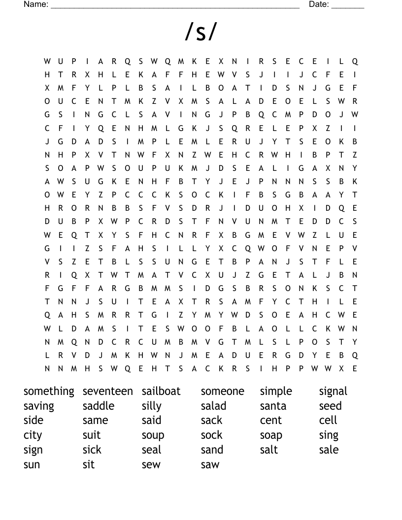/s/ Word Search