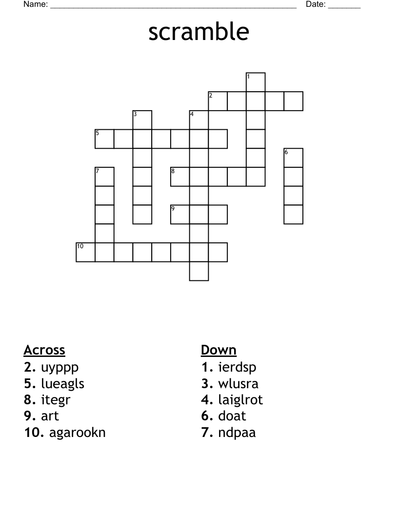 scramble