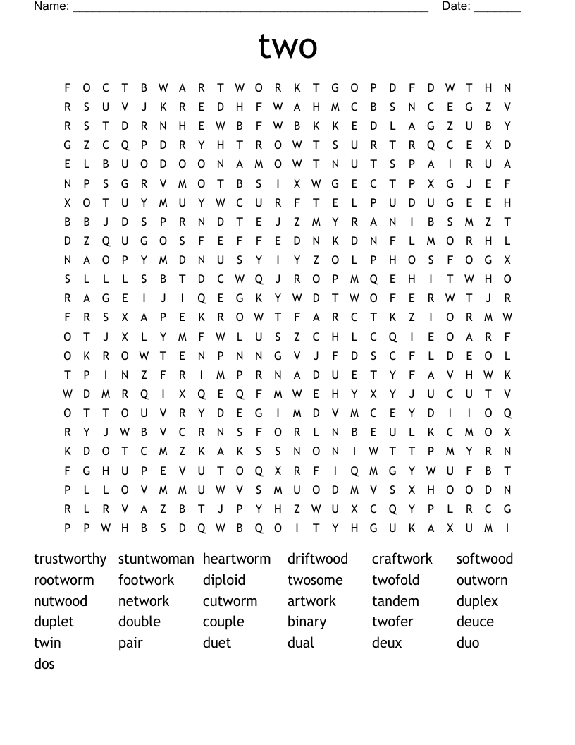 two Word Search