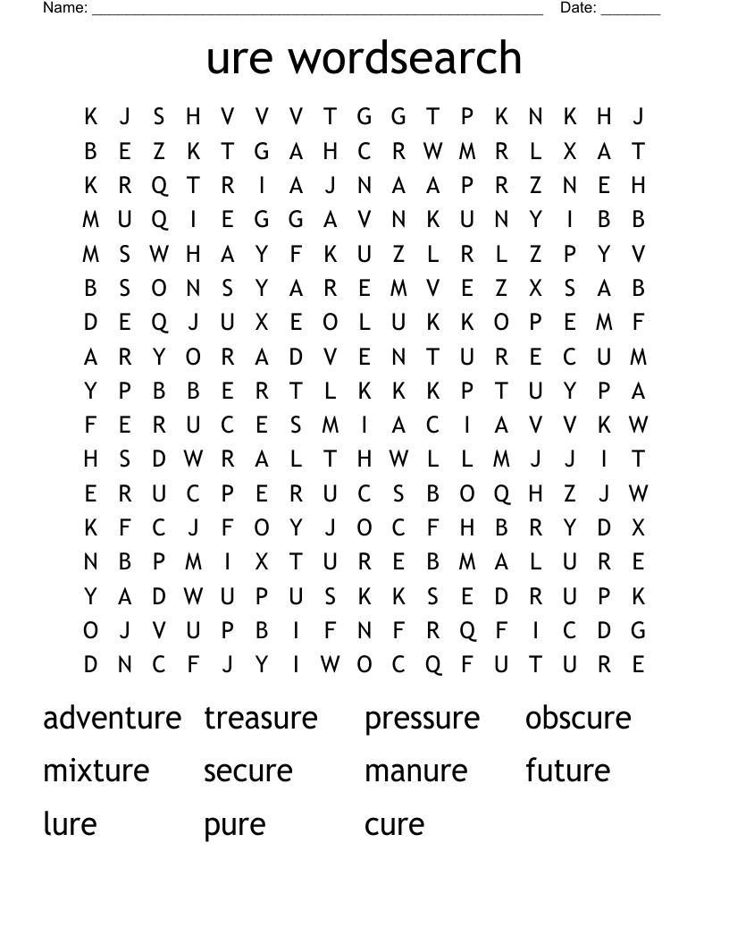 ure wordsearch