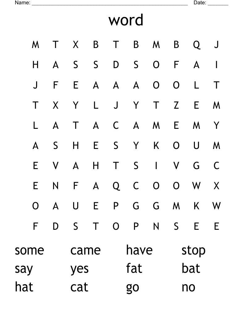 word Word Search