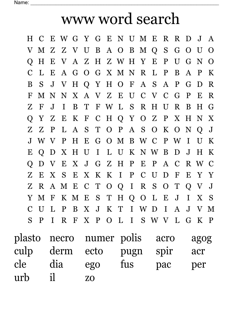 www word search