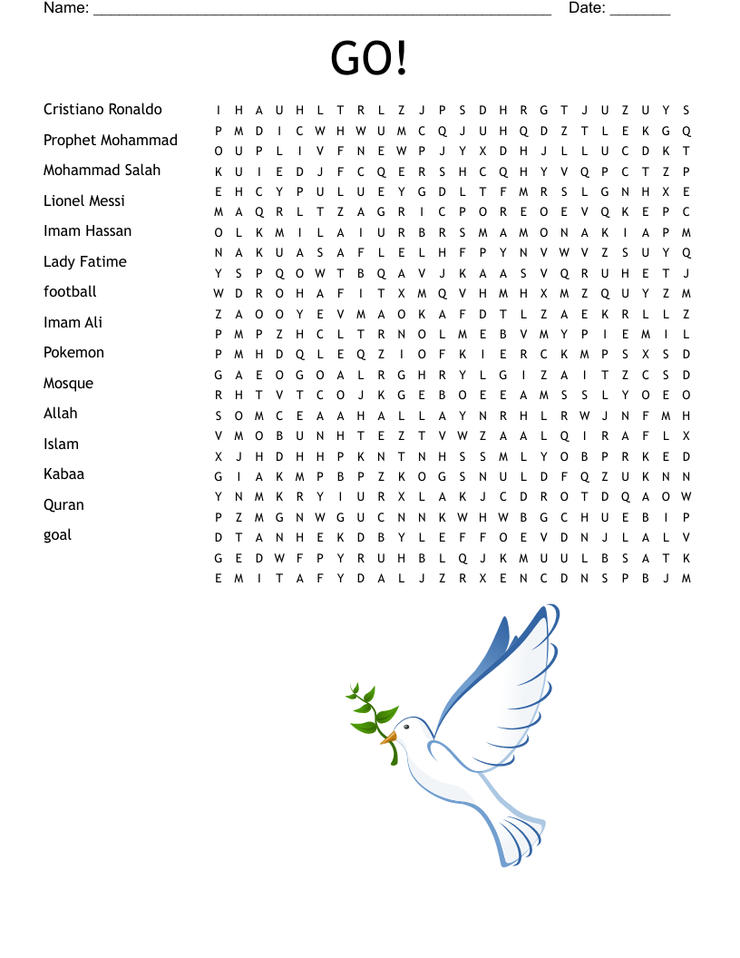   GO! Word Search